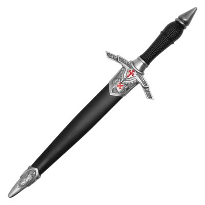 H-5975 15" Knights Templar Crusader Dagger