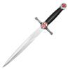 H-5973 15" Knights Templar Crusader Dagger view 2