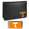Siskiyou Sports NCAA Tennessee Volunteers Weekend Bi-fold Wallet & Color Money Clip, Black, One Size view 1