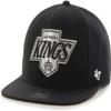 '47 Los Angeles Kings Black Sure Shot Captain Snapback Cap - NHL, Adjustable Flat Bill Baseball Hat view 1