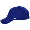 47 Brooklyn Dodgers Royal Blue Clean Up Adjustable Cap - MLB, Relaxed Fit, Vintage Throwback Baseball Dad Hat One Size view 3