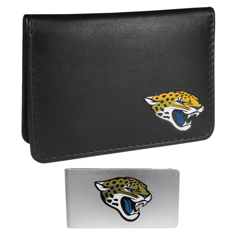 Siskiyou Sports NFL Jacksonville Jaguars Weekend Bi-fold Wallet & Money Clip, Black, One Size