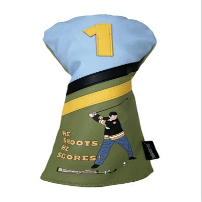 Balanced Co. Funny Golf Driver Headcover (He Shoots)