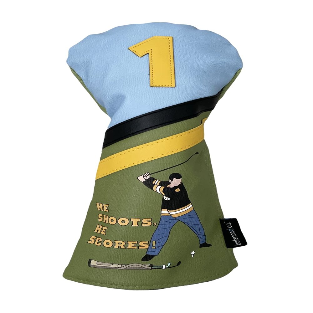 Balanced Co. Funny Golf Driver Headcover (He Shoots)