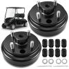 EZGO Brake Drum Hub Assembly with Nuts for EZGO TXT PDS 1982-up Electric & 1982-1993 2-Cycle Gas Golf Carts 24 Tooth Star Spline EZGO Rear Hub Enhanced Braking OEM 19186G1P, 17298-G1, 17082-G2 view 1
