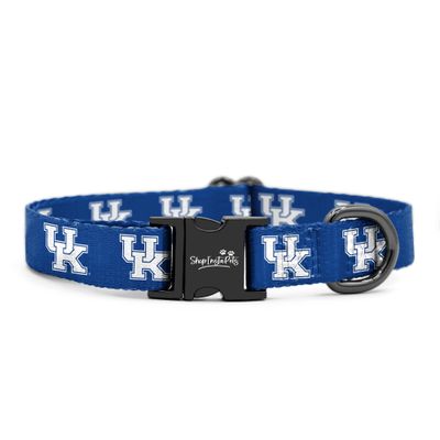 Kentucky Wildcats Collars and Leashes | Officially Licensed | Fits All Pets! (Small Collar)