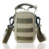 Roaring Fire Tinder Tactical Molle Utility Pouch, EDC Tool Organizer Pouch with Removable Sling Strap. Modular Organizer Pouches for Every Day Carry, Hiking, Camping (FDE) view 3