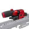 558+G33 Sight, Optical Holographic Hybrid Sight with G33 Magnifier, 558 Green/Red Dot Reflex Sight Scope + G33 3X Magnifying Glass Combo, Quick Release Rollover Multiplier, for 20mm Rail Mount (Red) view 3