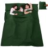 V VILISUN Sleeping Bag Liner, Lightweight Portable, Soft Travel and Camping Sheet, with Compact and Carry Bag, for Travel, Hotel view 1