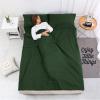 V VILISUN Sleeping Bag Liner, Lightweight Portable, Soft Travel and Camping Sheet, with Compact and Carry Bag, for Travel, Hotel view 4