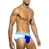 Mens Swimwear Fashion Briefs Bikini Transparent Swim Board Trunks Beach (as1, Alpha, m, Regular, Regular, Light Blue, TAG L US M) view 2