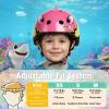 Kids Toddler Bike Helmet, Adjustable and Multi-Sport for Child Infant Baby, 2 Sizes for Age 1-3-5 Years Boys Girls (Pink Shark, Small) view 4