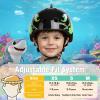 Kids Toddler Bike Helmet, Adjustable and Multi-Sport for Child Infant Baby, 2 Sizes for Age 1-3-5 Years Boys Girls (Black Shark, Small) view 4