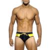 Mens Swimwear Fashion Briefs Bikini Transparent Swim Board Trunks Beach (as1, Alpha, l, Regular, Regular, Black, TAG XL US L) view 1