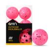 A11N S40 Outdoor Pickleball Balls- USA Pickleball Approved for Tournament Play, 3/6/12/50-Pack, Neon Green/Fuchsia/Tangerine view 1