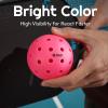 A11N S40 Outdoor Pickleball Balls- USA Pickleball Approved for Tournament Play, 3/6/12/50-Pack, Neon Green/Fuchsia/Tangerine view 4