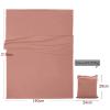 V VILISUN Sleeping Bag Liner, Lightweight Portable, Soft Travel and Camping Sheet, with Compact and Carry Bag, for Travel, Hotel view 4