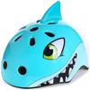 Youth Kids Bike Helmet, Adjustable and Multi-Sport for Child Boys and Girls, 2 Sizes for Kids Age 8-10-12-14 (Blue Shark, Medium) view 1