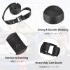 TRIWONDER Cinch Tie Down Strap Lashing Straps Heavy Duty Nylon Straps with Cam Buckles for Cargo, Trucks, Boat, Motorcycle,SUP, Kayak, Canoe, Trailer (2m, Black - 2 Pack) view 3