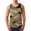 NaRHbrg Palm Tree Tanks Tops for Mens Cool Printed Graphic Sleeveless Tank Top Muscle Shirt for Workout Gym Jogging view 2