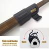 41" Aluminum Alloy Telescopic Rod 5-Prong Harpoon, Replaceable Harpoon, Hunting Fish Gig Gaff Fork Hook 8MM Screw for Catching Fish Frog Mole view 4
