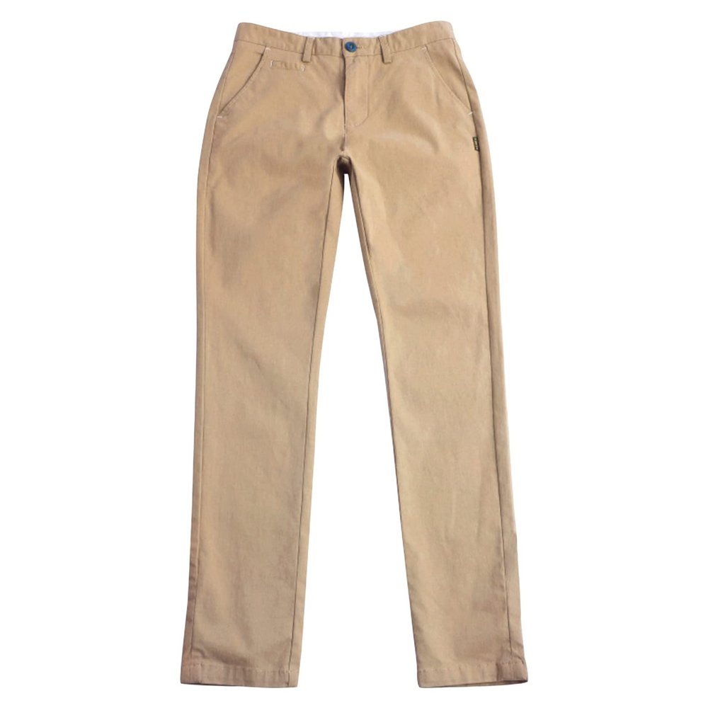 Men's Classic Straight Leg Stretch Pant Slim Fit Flat Front Casual Pants Solid Comfort Athletic Chino Trousers (Khaki,29)