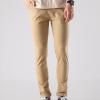 Men's Classic Straight Leg Stretch Pant Slim Fit Flat Front Casual Pants Solid Comfort Athletic Chino Trousers (Khaki,29) view 2