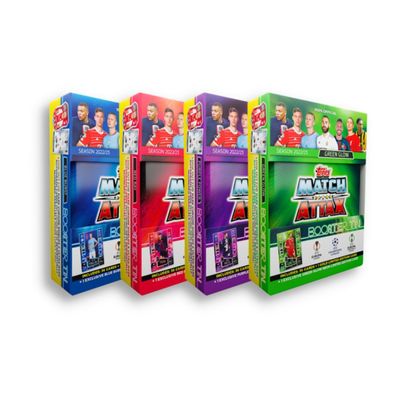 Topps Match Attax 2022/23 - UEFA Champions League, Football Cards - Tin Mini Collection, Red Ray