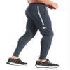 BROKIG Men's Lightweight Athletic Gym Jogger Pants, Stretch Quick Dry Workout Running Sweat Pants with Zipper Pockets(Medium,Dark Gray) view 2
