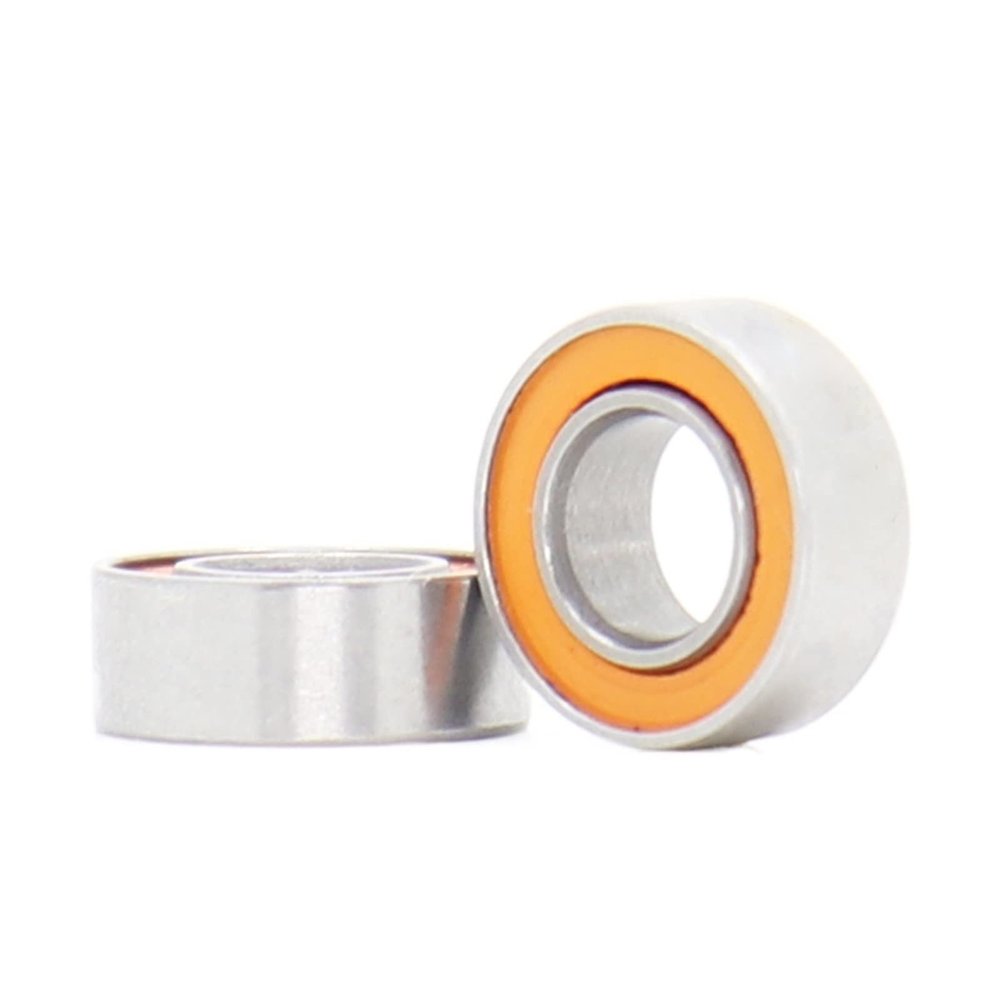 2PCS SMR95 2OS Bearing 5 * 9 * 3mm ABEC-7 Stainless Steel Hybrid Ceramic Ocean Fishing Reels Ball Bearings S95C Accessories