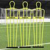 FORZA 6ft Airflow Soccer Mannequins - Free Kick Dummies | Soccer Training Equipment (Without Bases, Yellow, Pack of 3) view 1