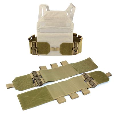 Zamudam Elastic Tactical Vest Cummerbund Quick Release Mounting Strap for Vest JPC/CPC/LBT/LBX/FCPC with Magazine Pouches