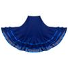 Loloda Girls Kids Chiffon A-Line Flared Maxi Skirts Elastic High Waist Pleated Skater Long Skirts Summer Wear Blue 8 Years view 3