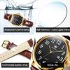 OLEVS Women Watches Black Dial Brown Leather Dress Ladies for Female Analog Quartz Wrist Watch with Date Waterproof Classic Casual view 4