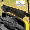 BestAccess Golf Cart Front Inner Dash Storage Basket and Rack Fit on EZGO TXT and RXV Heavy Steel Golf Cart Mesh Basket view 3