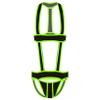 ACSUSS Men's Elastic Body Chest Harness Bodysuit Leotard Underwear Wrestling Singlet Jumpsuit Green X-Large view 4