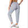 G Gradual Women's Joggers High Waisted Yoga Pants with Pockets Loose Leggings for Women Workout, Athletic, Lounge (Bright Grey, X-Small) view 3