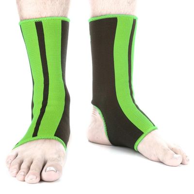 Fighters Products Ankle Support Black/neon Green, (X-Large)