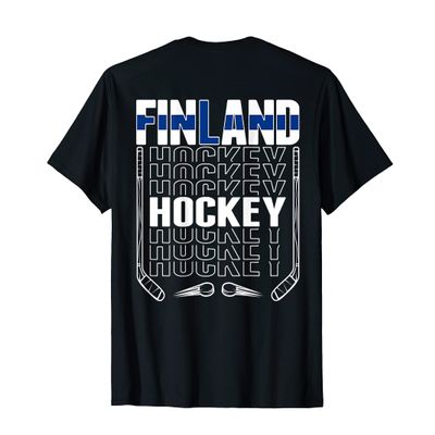 Finland Ice Hockey Fans Jersey - Support Finnish Hockey Team T-Shirt