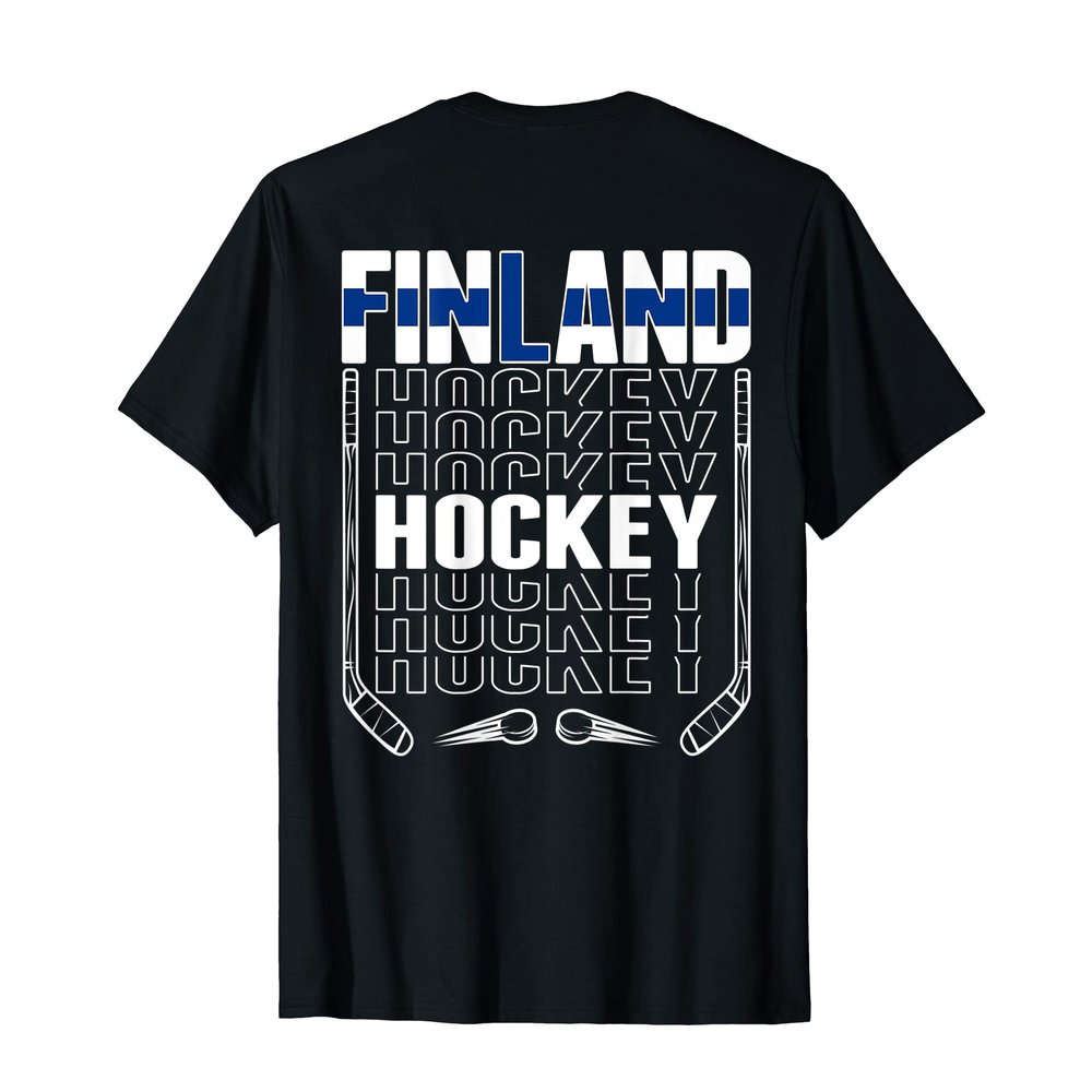 Finland Ice Hockey Fans Jersey - Support Finnish Hockey Team T-Shirt