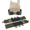 Zamudam Elastic Tactical Vest Cummerbund Quick Release Mounting Strap for Vest JPC/CPC/LBT/LBX/FCPC with Magazine Pouches Green view 1