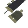 Zamudam Elastic Tactical Vest Cummerbund Quick Release Mounting Strap for Vest JPC/CPC/LBT/LBX/FCPC with Magazine Pouches Green view 3
