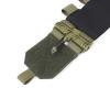 Zamudam Elastic Tactical Vest Cummerbund Quick Release Mounting Strap for Vest JPC/CPC/LBT/LBX/FCPC with Magazine Pouches Green view 4