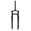 LYYCX 26 Inch Fat Tire Suspension Fork, 1-1/8" Lightweight Alloy Air Forks, for Beach Snow Electric Mountain Bike 4.0" Tire view 1