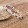 4mm Beads Handmade Bracelet Tree of Life Charm Bracelets African Japser String Braided Bracelets Yoga Friendship Lover Bracelet,shoushan view 1
