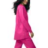 Landau Proflex Endure Women's Tailored Fit 3-Pocket Snap-Front Jacket 2-Way Stretch and Knit Cuffs 3038 Primrose view 3