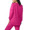 Landau Proflex Endure Women's Tailored Fit 3-Pocket Snap-Front Jacket 2-Way Stretch and Knit Cuffs 3038 Primrose view 4