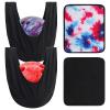 Anglekai 2+2 Bowling Ball Towel Kit, 10" x 8" Shammy Pad With Easy Grip Dots, Non-Slip Polisher Bag for Clean/Storage view 1