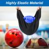 Anglekai 2+2 Bowling Ball Towel Kit, 10" x 8" Shammy Pad With Easy Grip Dots, Non-Slip Polisher Bag for Clean/Storage view 4