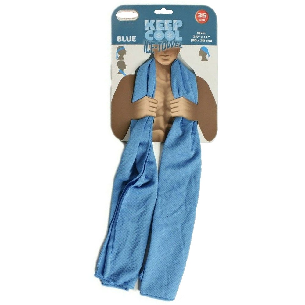 2 Pc Cooling Towel Ice Neck Wrap Cold Sports Running Jogging Gym Chilly Freeze